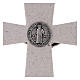 Croix Medjugorje médaille Saint Benoît base 24 cm s4