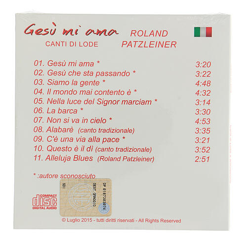 CD "Gesù mi ama" by Roland Patzleiner, Medjugorje 2