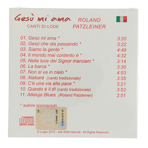 Cd ''Jezus mnie kocha'' Roland Patzleiner Medjugorje 2