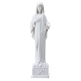 Virgen Medjugorje 18 cm polvo mármol