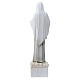 Our Lady of Medjugorje, hand-painted marble dust statue, 18 cm s4