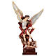 Saint Michael the Archangel statue in marble dust 20 cm Medjugorje s1