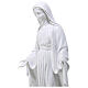 Our Lady of Miraculous Medal statue, 40 cm, marble dust, OUTDOOR s3