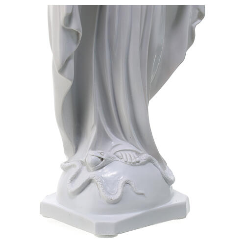 Estatua 40 cm Virgen milagrosa polvo mármol EXTERIOR 6