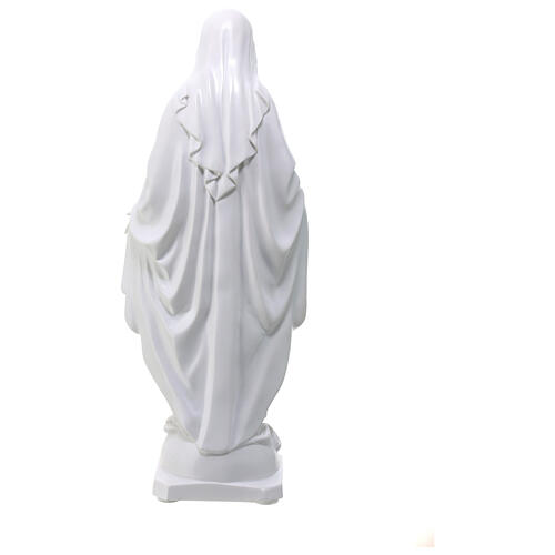 Estatua 40 cm Virgen milagrosa polvo mármol EXTERIOR 7