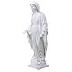 Estatua 40 cm Virgen milagrosa polvo mármol EXTERIOR s4