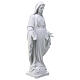 Estatua 40 cm Virgen milagrosa polvo mármol EXTERIOR s5