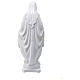 Estatua 40 cm Virgen milagrosa polvo mármol EXTERIOR s7