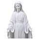 Statua 40 cm Madonna miracolosa polvere marmo ESTERNO s2