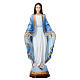 Our Lady of Miraculous Medal with blue dress, 44 cm, marble dust, OUTDOOR s1