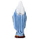 Miraculous Mary statue 44 cm dress in powder blue marble EXTERIOR s5