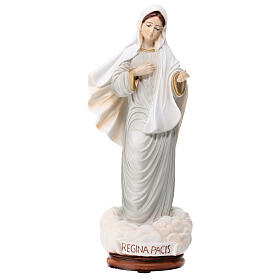 Regina Pacis statua polvere marmo 40 cm ESTERNO