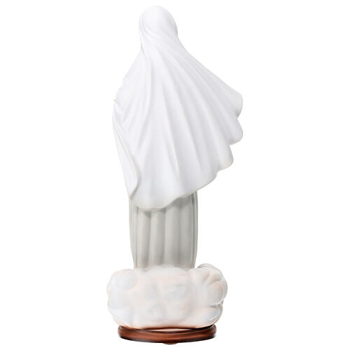 Regina Pacis statua polvere marmo 40 cm ESTERNO 6