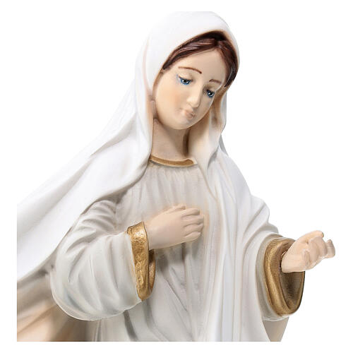 Mary Queen of Peace statue 40 cm marble dust OUTDOOR 4