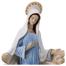 Virgen de Medjugorje 60 cm polvo mármol exterior