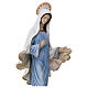 Virgen de Medjugorje 60 cm polvo mármol exterior s6