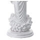 Lady of Medjugorje statue white marble dust 60 cm s7