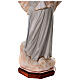 Statue Our Lady of Medjugorje, grey dress, 120 cm, marble dust, for OUTDOOR s8