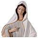 Statua Madonna Medjugorje abito grigio 120 cm marmo ESTERNO s4