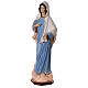 Estatua exterior Virgen Medjugorje 160 cm polvo mármol s5