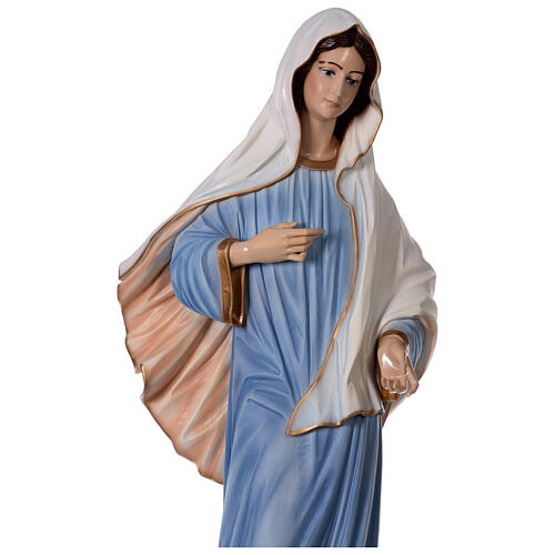 Our Lady of Medjugorje outdoor statue 160 cm marble dust 8