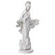 Our Lady of Medjugorje with Saint James church, 60 cm, OUTDOOR s5