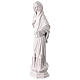 Estatua Virgen Medjugorje polvo mármol 60 cm s6