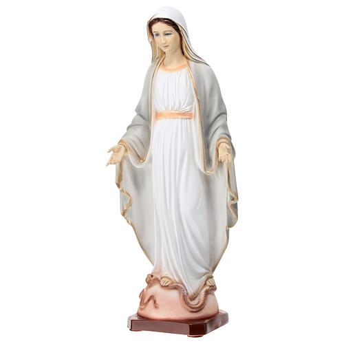 Statue of Our Lady of Miraculous Medal, 40 cm, marble dust 3
