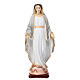 Statue Vierge Miraculeuse 40 cm poudre marbre s1