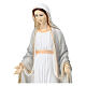 Statue Vierge Miraculeuse 40 cm poudre marbre s2