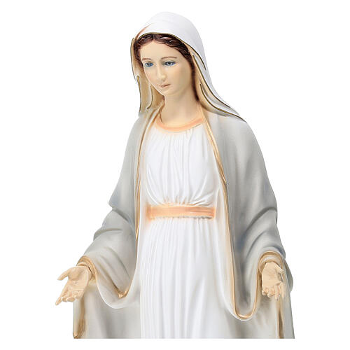 Statua Madonna miracolosa 40 cm polvere marmo 2