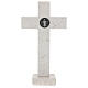 Crucifijo mármol madera Medjugorje 20 cm s4