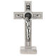 White marble crucifix, Medjugorje, 8 in s1