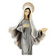 Our Lady of Medjugorje, marble dust, painted, 20 cm s2
