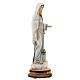 Our Lady of Medjugorje, marble dust, St James' church, painted, 20 cm s4