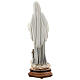 Lady of Medjugorje statue reconstituted marble St James church painted 20 cm s5