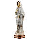 Our Lady of Medjugorje, painted marble dust, 20 cm, St James' church s3