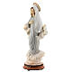 Our Lady of Medjugorje, painted marble dust, 30 cm, OUTDOOR s3