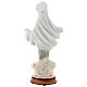 Our Lady of Medjugorje, painted marble dust, 30 cm, OUTDOOR s5