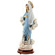 Lady of Medjugorje statue painted church reconstituted marble 30 cm OUTDOORS s4