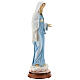 Virgen de Medjugorje 30 cm polvo de mármol pintada EXTERIOR s4