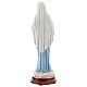Virgen de Medjugorje 30 cm polvo de mármol pintada EXTERIOR s5