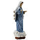 Virgen Medjugorje polvo mármol Reina Pacis 40 cm pintada EXTERIOR s4
