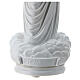Our Lady of Medjugorje Regina Pacis, white marble dust, 40 cm, OUTDOOR s6