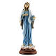 Our Lady of Medjugorje blue tunic reconstituted marble 18 cm s1