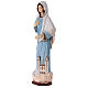Our Lady of Medjugorje, St James' church, painted marble dust, 90 cm, OUTDOOR s4