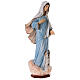 Our Lady of Medjugorje, St James' church, painted marble dust, 90 cm, OUTDOOR s6