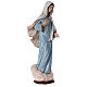 Our Lady of Medjugorje painted statue, marble dust, 90 cm, OUTDOOR s5