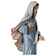 Our Lady of Medjugorje painted statue, marble dust, 90 cm, OUTDOOR s6