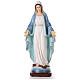 Our Lady of the Miraculous Medal, painted marble dust, 110 cm, OUTDOOR s1